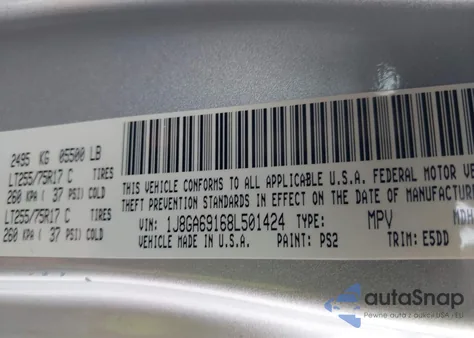 2008 Jeep Wrangler Unlimited Rubicon from USA, damaged, VIN 1J8GA69168L501424